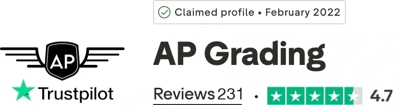 AP Grading rated on Trustpilot: 4.7 out of 5 stars from 231 reviews